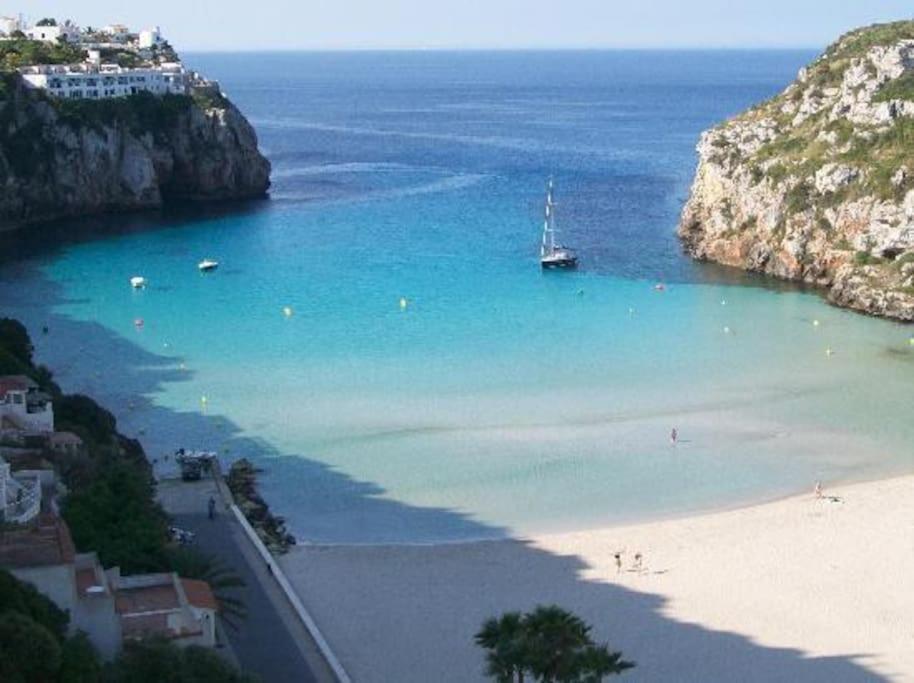 Precioso Apartamento Piscinas Cala En Porter Cala En Porter  Eksteriør bilde