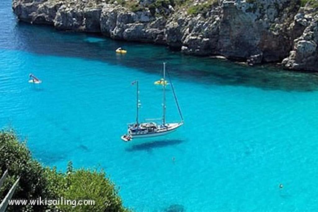 Precioso Apartamento Piscinas Cala En Porter Cala En Porter  Eksteriør bilde